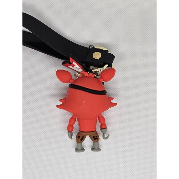 FNAF Foxy And Guitar Keychain With Wrist Lanyard Five Nights At Freddys - Picture 2 of 3